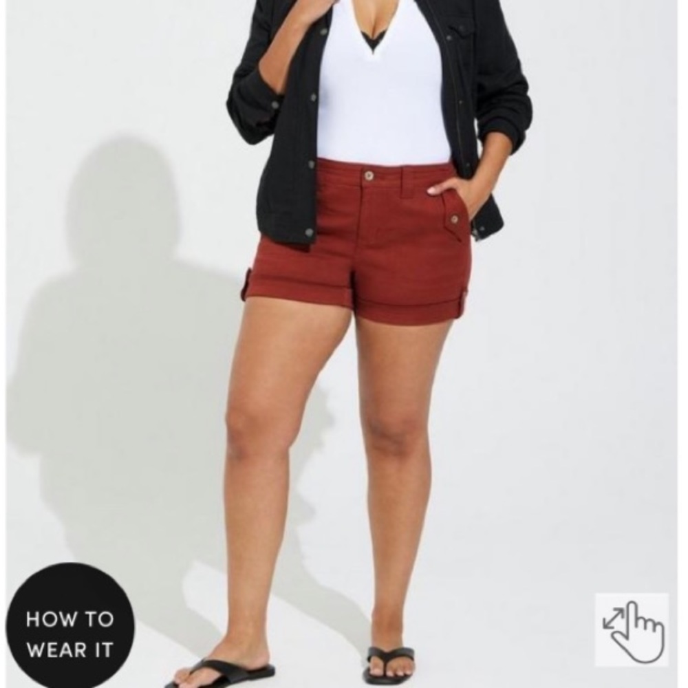 🆕 NWT TORRID Military Shorts!!!  Brand New w/ Tags!!! Size 18